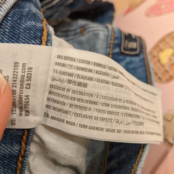 Abercrombie straight ankle jeans - Picture 4 of 6